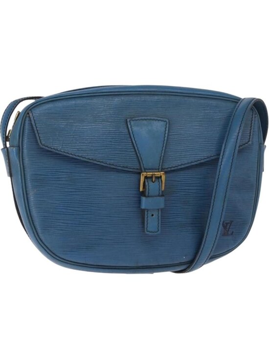 LOUIS VUITTON Handbags - LOUIS VUITTON Epi Jeune Fille MM Shoulder Bag Toledo Blue M52155